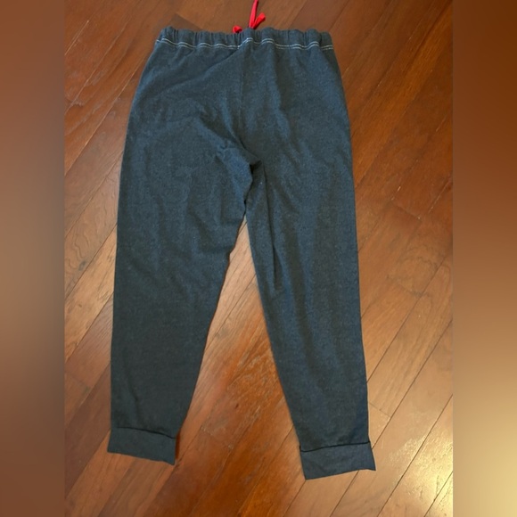 Tumi Drawstring Waist Joggers Lounge Pants Womens Size S/M Grey super soft - Picture 8 of 9